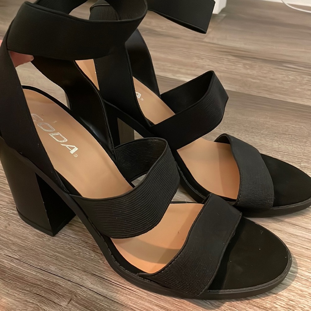 Block Heel Sandal